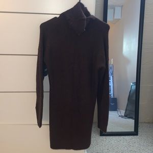 Abercrombie brown sweater dress